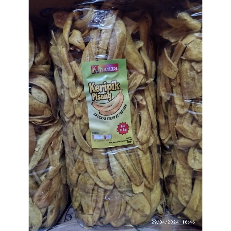 

Keripik Pisang/Snack Kiloan 500gr (Free Bubble Wrap)