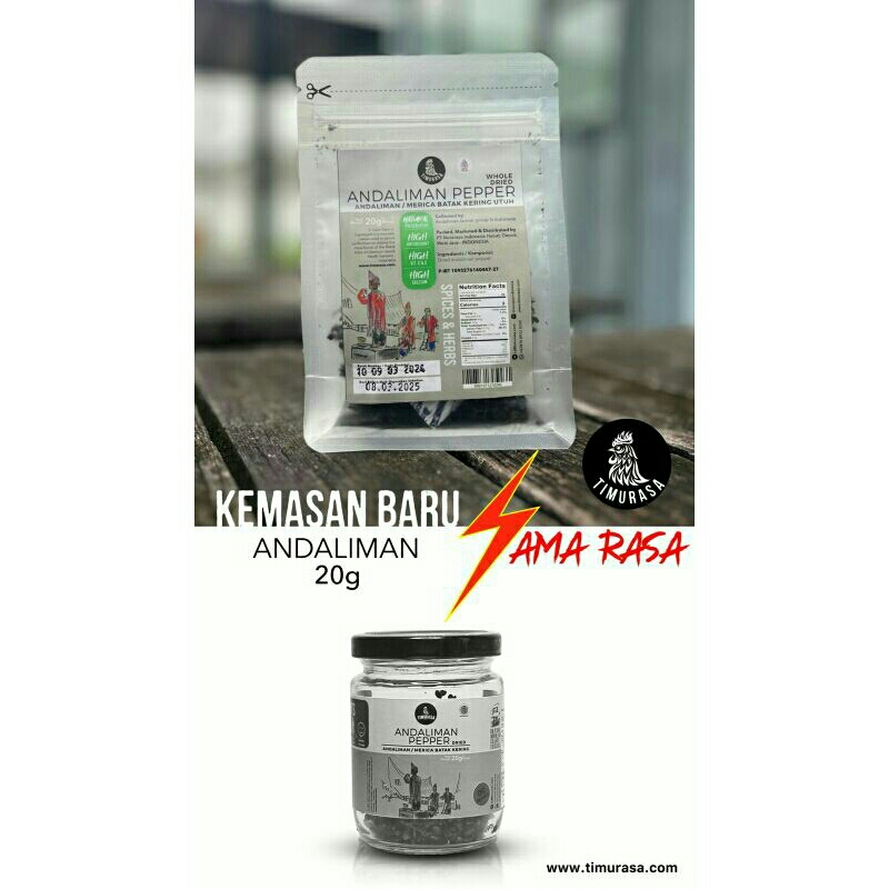 

Timurasa Andaliman Pepper 20 gr