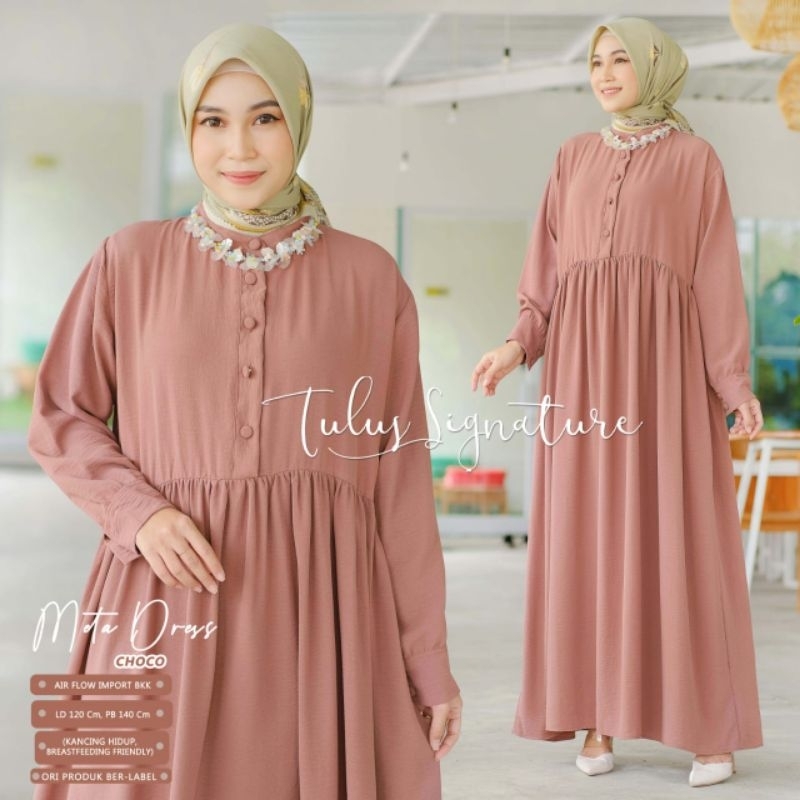 DRESS JUMBO KEKINIAN LD 120• DRESS TERLARIS • META DRESS BY TULUS SIGNATURE