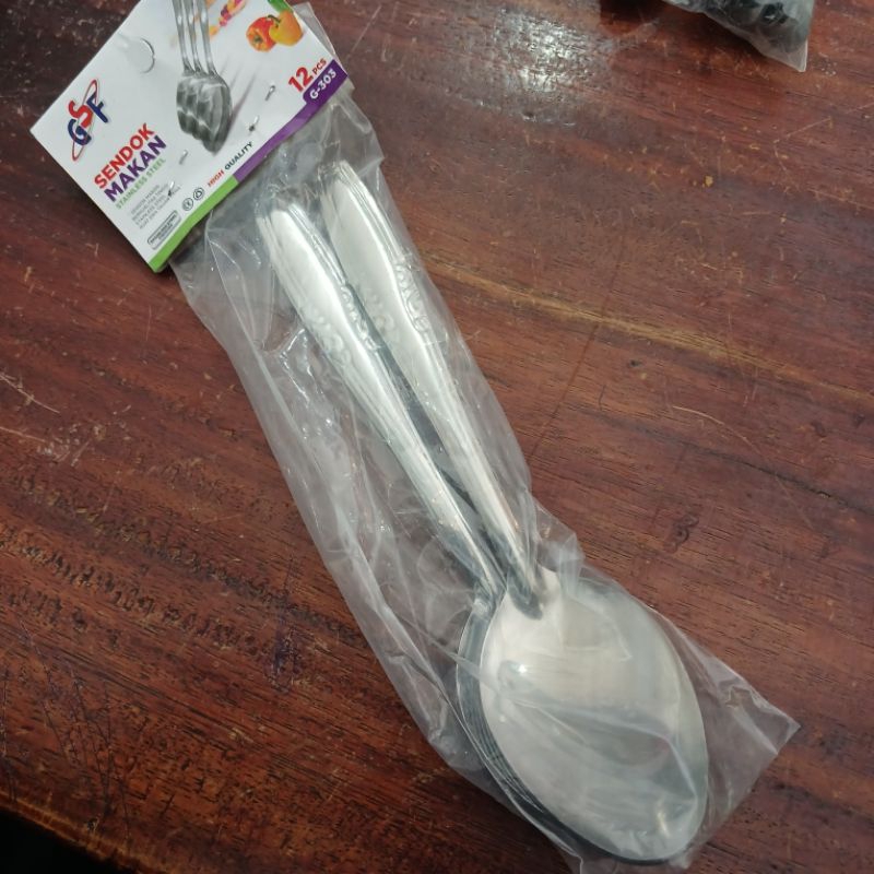 sendok makan 303/888  / sendok stainless / sendok tebal
