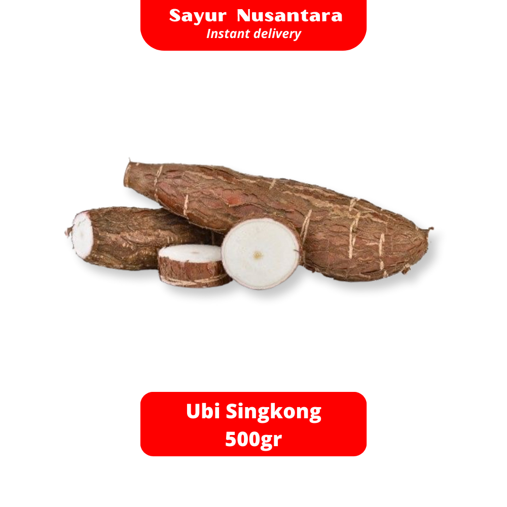 

Ubi Singkong 500gr- Sayur Nusantara