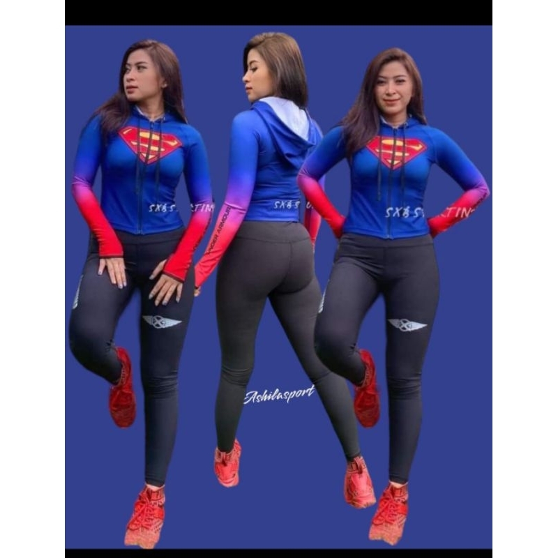 STELAN OLAHRAGA WANITA SXB SPORT SUPERMAN