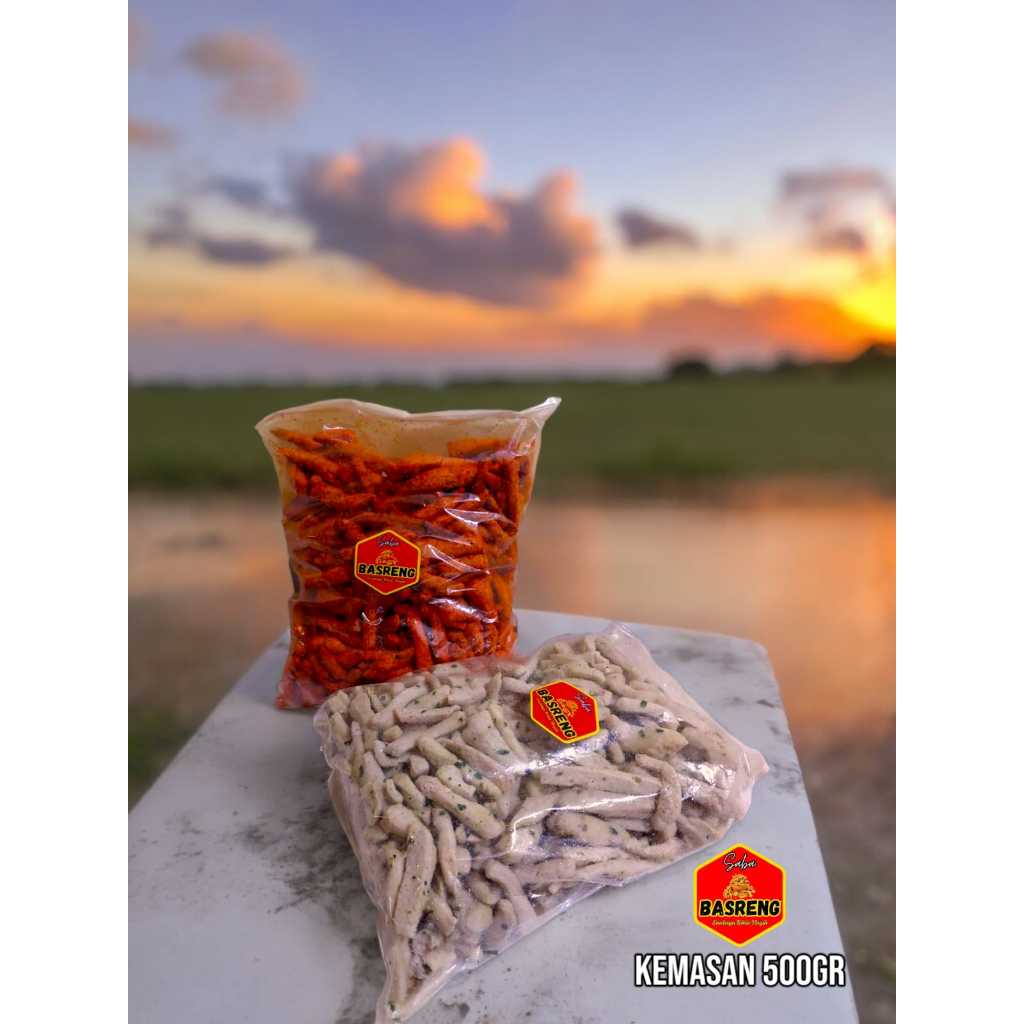

Basreng pedas daun jeruk 500g