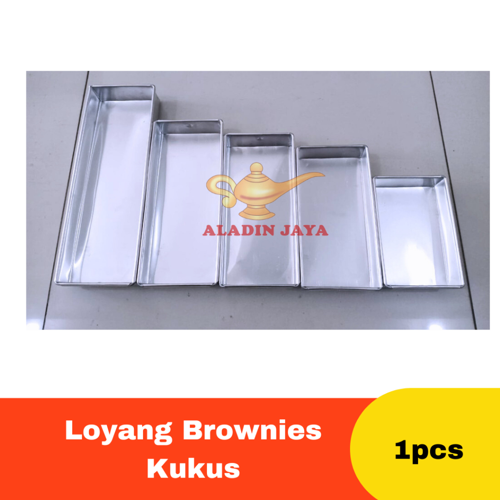 Loyang Brownies Kukus / Cetakan Kue Brownies Kukus