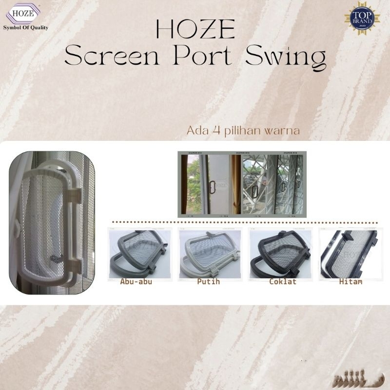 Screen Port Swing kasa nyamuk Hoze Best Quality
