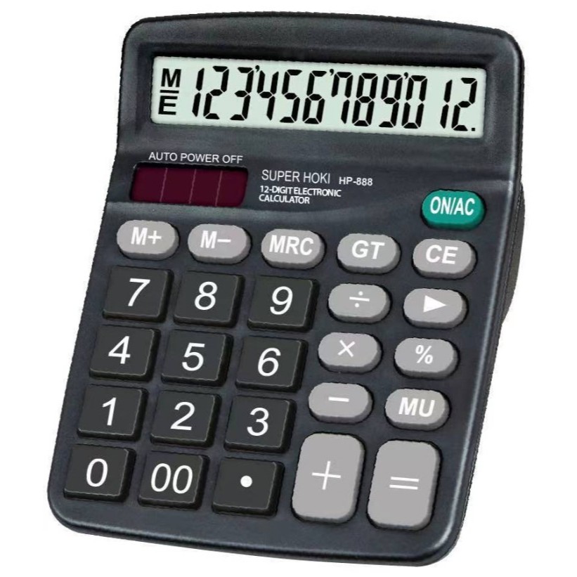 

KALKULATOR 12 DIGIT SUPER HOKI HP-888 CALCULATOR ALAT HITUNG