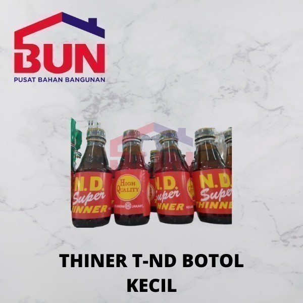 Thinner Botol ND . Thinner botol kratindaeng