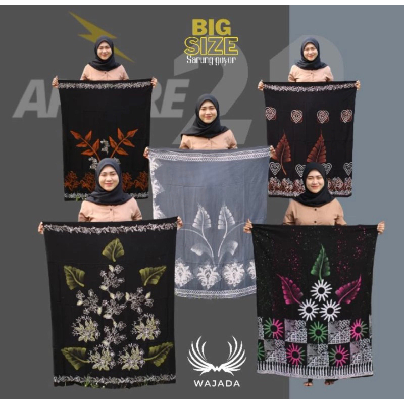 Sarung Batik Goyor Cap Santri Remaja Aqil Aroja Banyu Madina Mahda