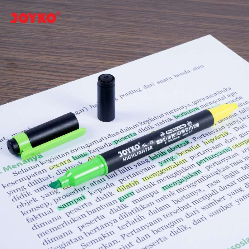

Joyko Highlighter Double Color Penanda Berwarna 2 Tip Warna
