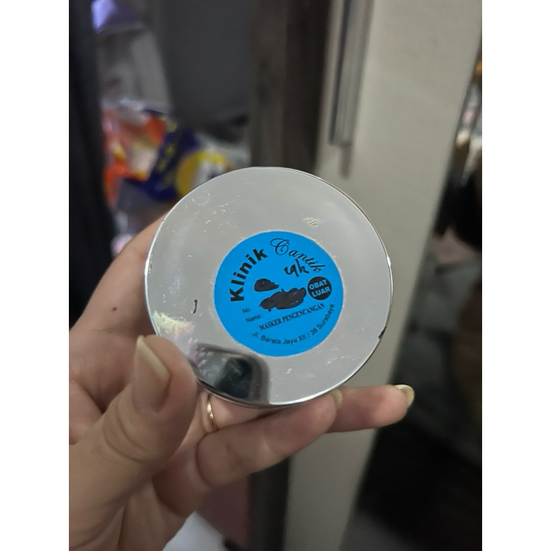 Masker pengencang cantik baratajaya FREE serum lipposom