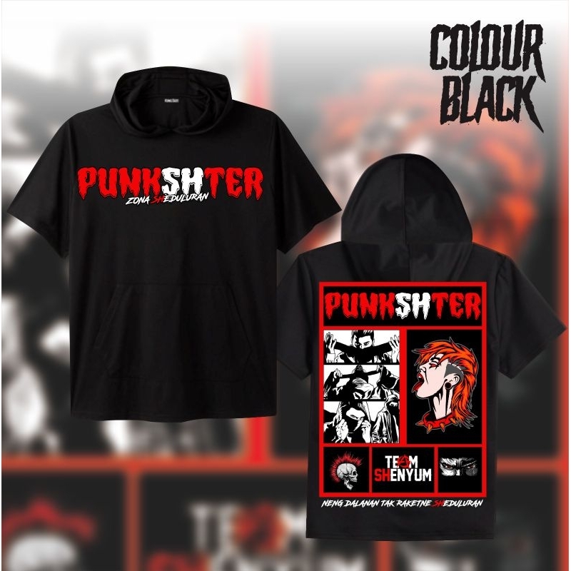 Ts Hoodie PSHT Terate Punkshter Zona Sheduluran Desain Kotak Kotak