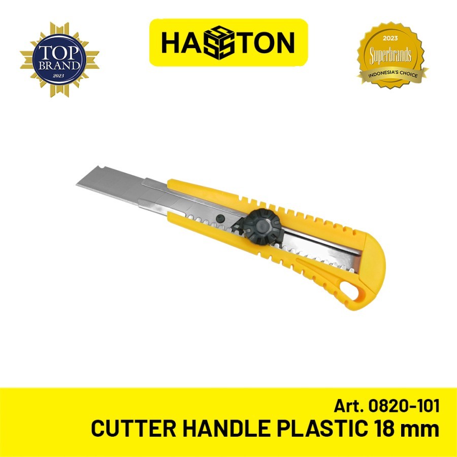 

Hasston Pisau Cutter Handle Plastik Merek KTP/KODAI dan ISI CUTTER