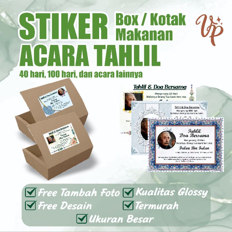 

Stiker Acara Tahlil, Pengajian, 40harian, 100harian, 1000harian dan acara lainnya