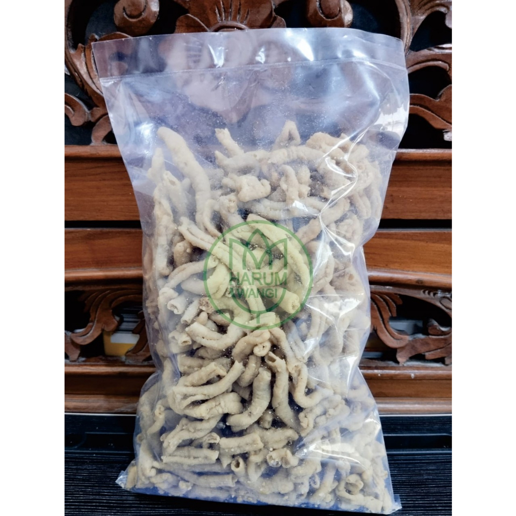 

Kripik Usus Premium Usus Krispi Pedas 500 gram