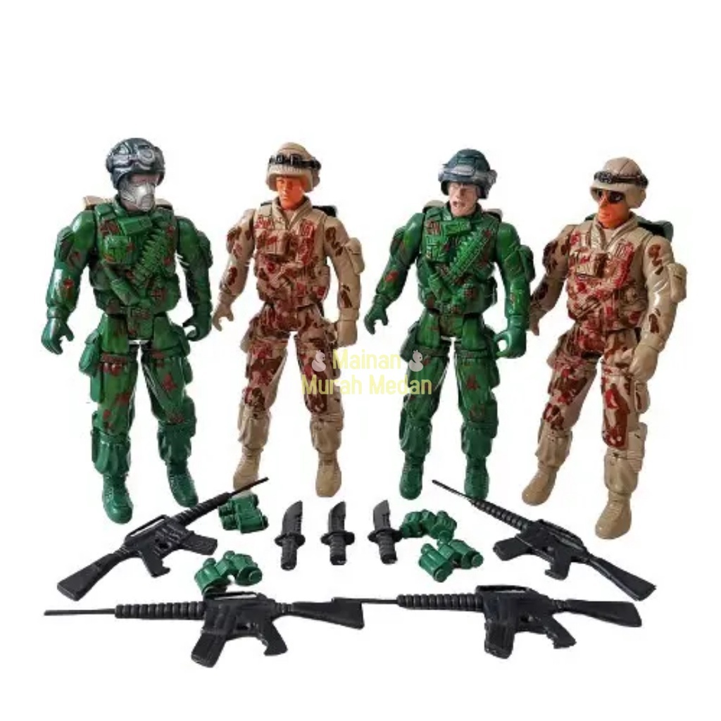Batam Serba Murah Mainan Anak Pasukan Tentara Mainan Militer Army Mainan Anak laki Laki & Perempuan