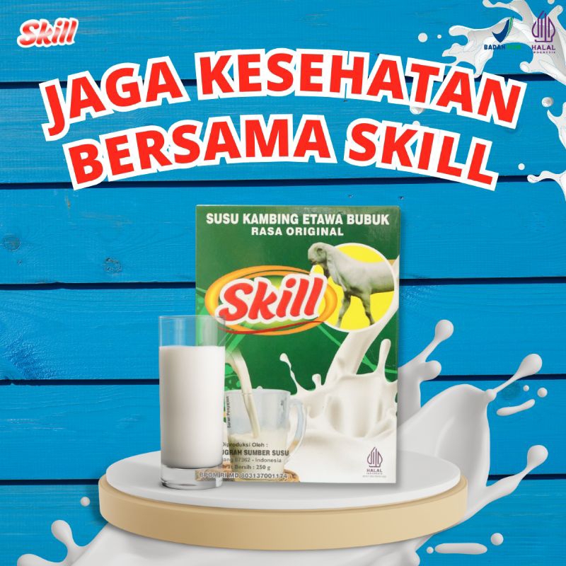 

yuk jaga kesehatan bersama susu etawa skill – 100% dari bahan alami