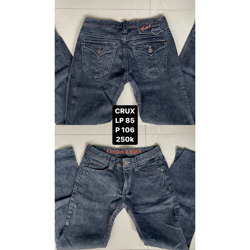 preloved CRUX jeans second