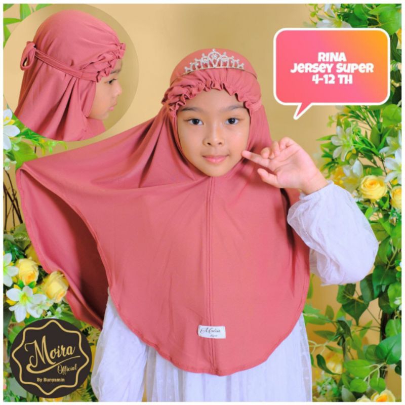 BERGO INSTAN TALI KERUT DAHI ANAK USIA 4-12 THNMOIRA BY BUNYAMIN