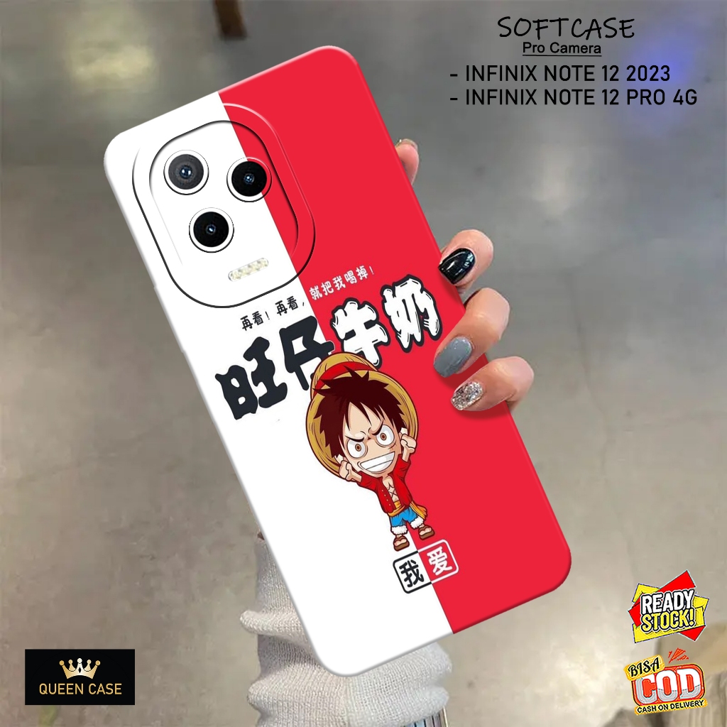 Case Hp INFINIX NOTE 12 2023 , INFINIX NOTE 12 PRO 4G Terbaru - Fashion Case ANIME - Casing Hp INFIN