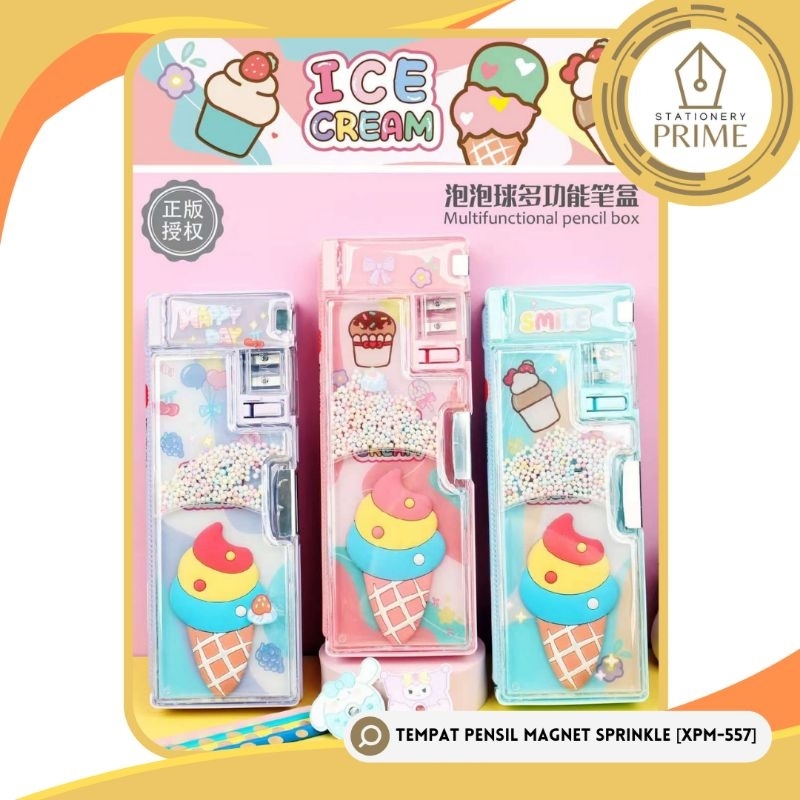 

Tempat Pensil / Kotak Pensil / Pencil Case Anak Sekolah Magnet Karakter Kartun Sprinkle [XPM-557]