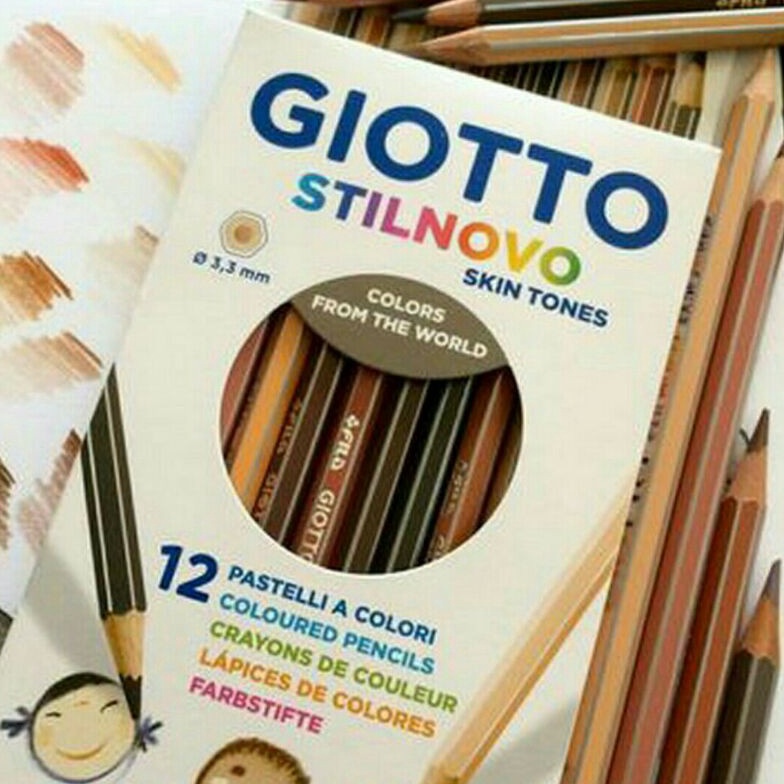 

PENSIL WARNA GIOTTO STILNOVO SKIN TONE ISI 12 ART U9J6