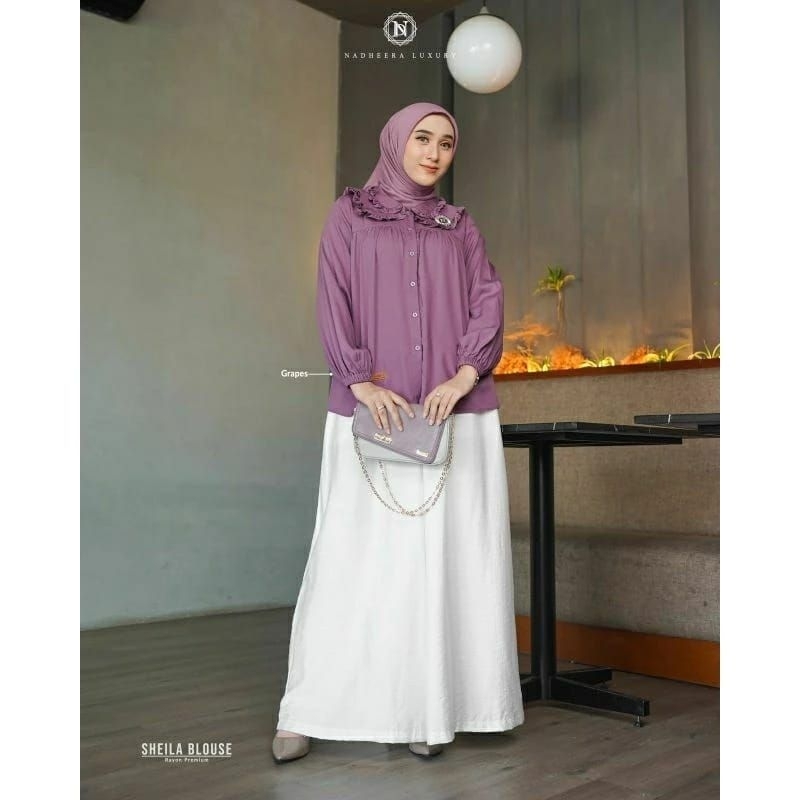 Sheila blouse by nadhera