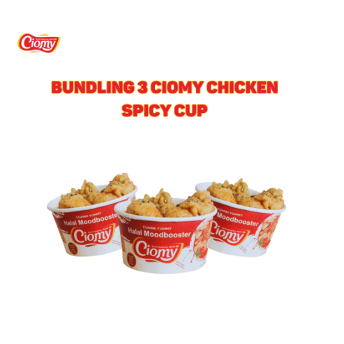 

- Paket Promo Hemat Bundling 3 Cuanki Spicy Chicken Cup