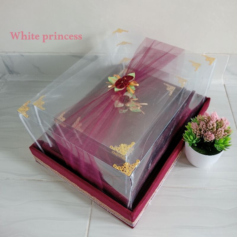 (ECER) isi 2 kotak hantaran seserahan mika