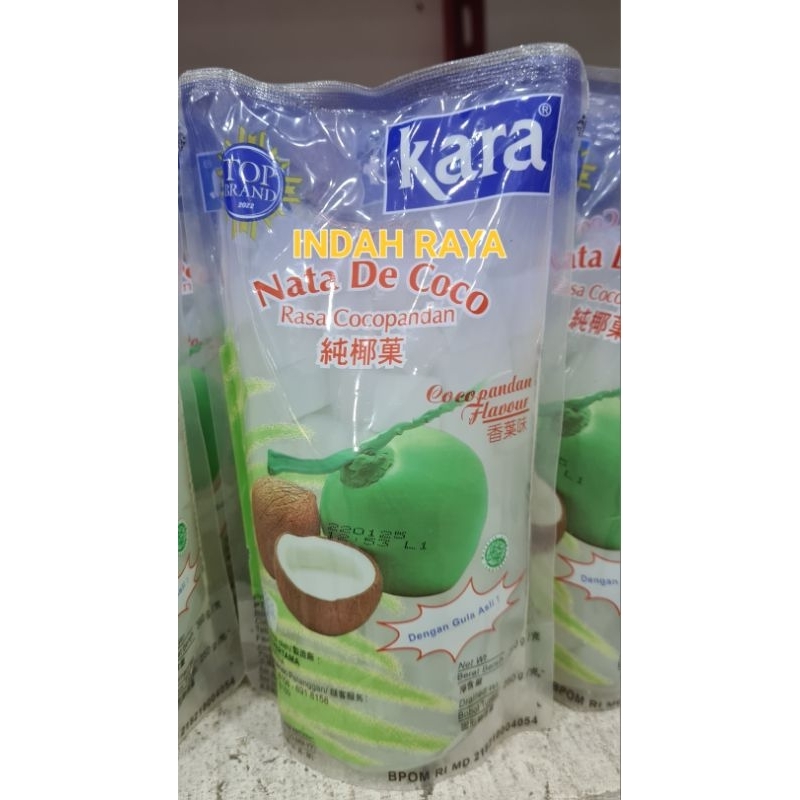 

NATA DE COCO KARA 360g pouch RASA COCOPANDAN