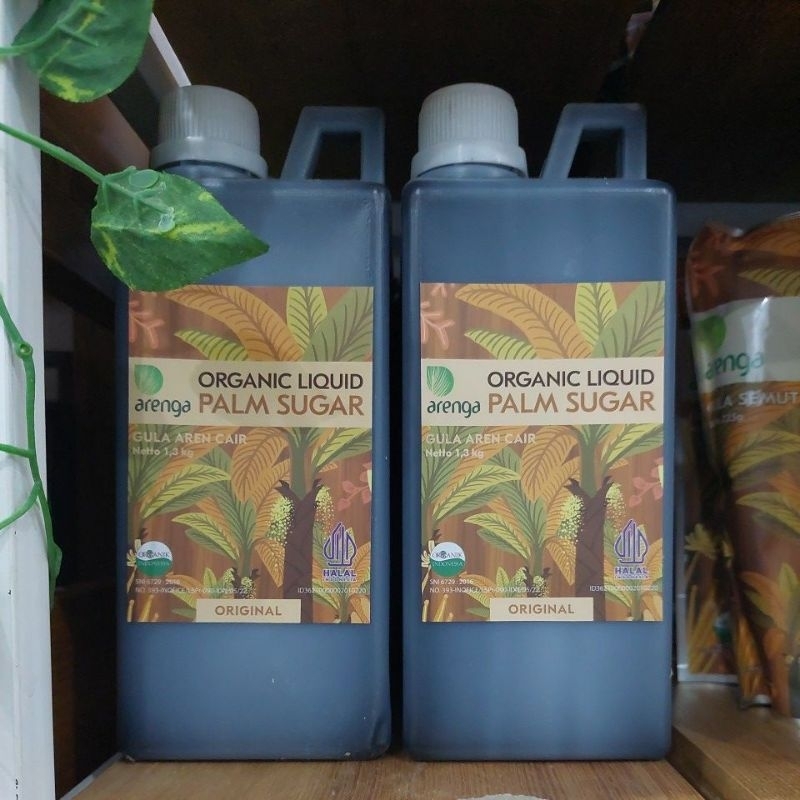 

Gula Aren Cair Organik Pandan Wangi by Arenga Netto 1,3kg