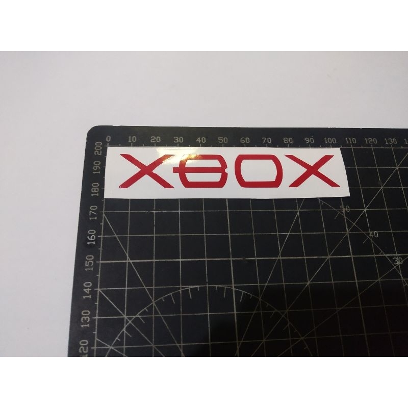 

cutting stiker xbox