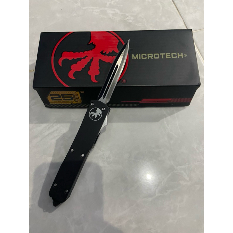 Pisau EDC Outdoor Camping Microtech Ultratech Scarab OTF Auto
