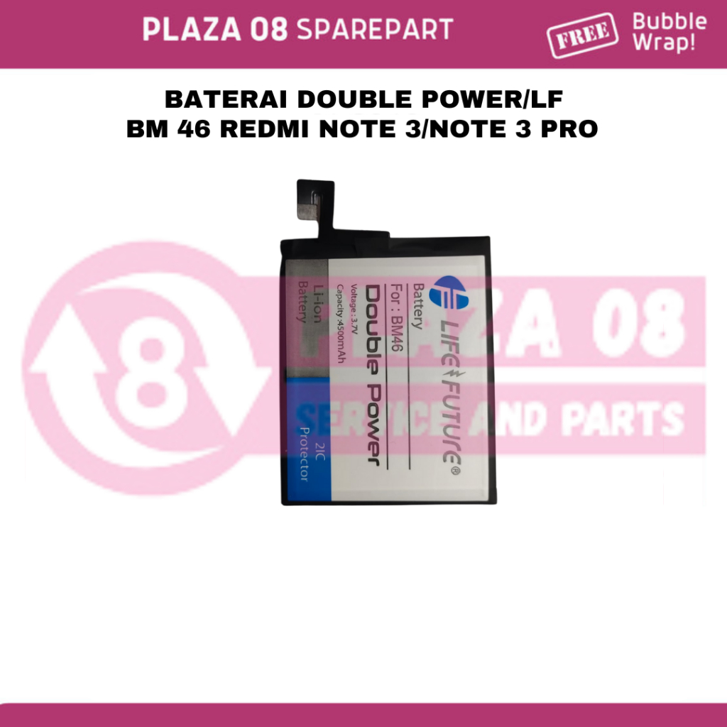BATERAI DOUBLE POWER/LF BM 46 REDMI NOTE 3/NOTE 3 PRO