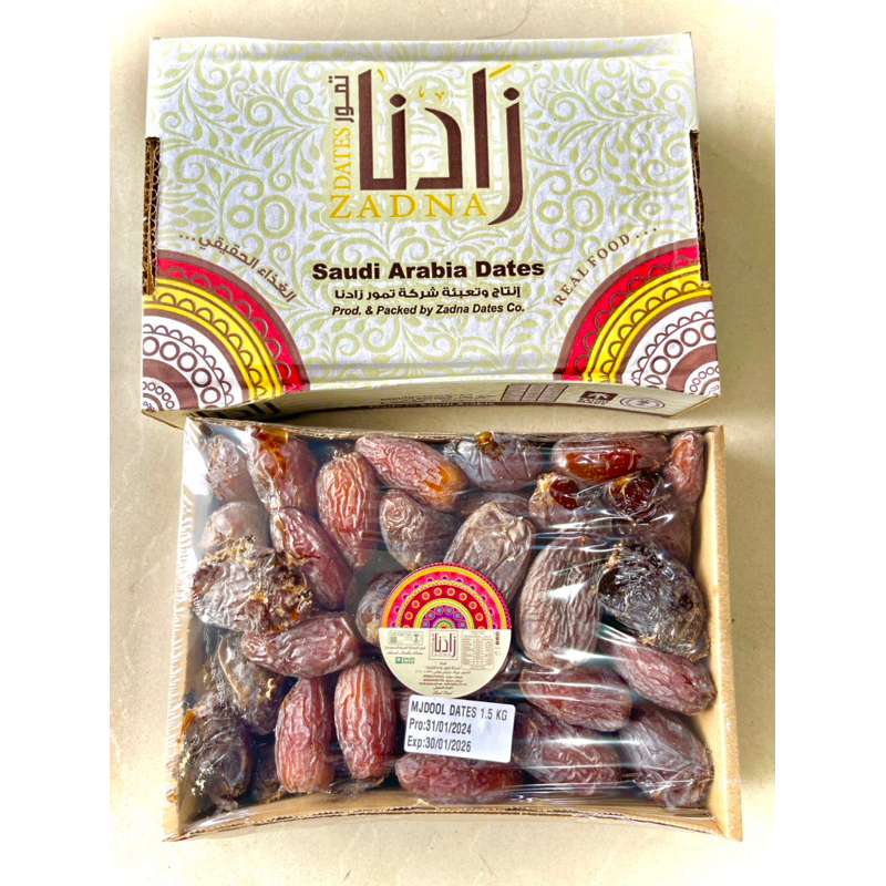 

Kurma Ruthob Medjoul Zadna Madjoul Saudi 1500gram