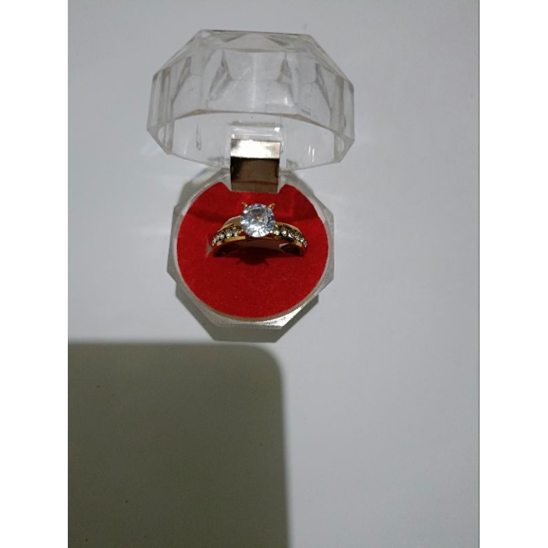 cincin titanium model berlian