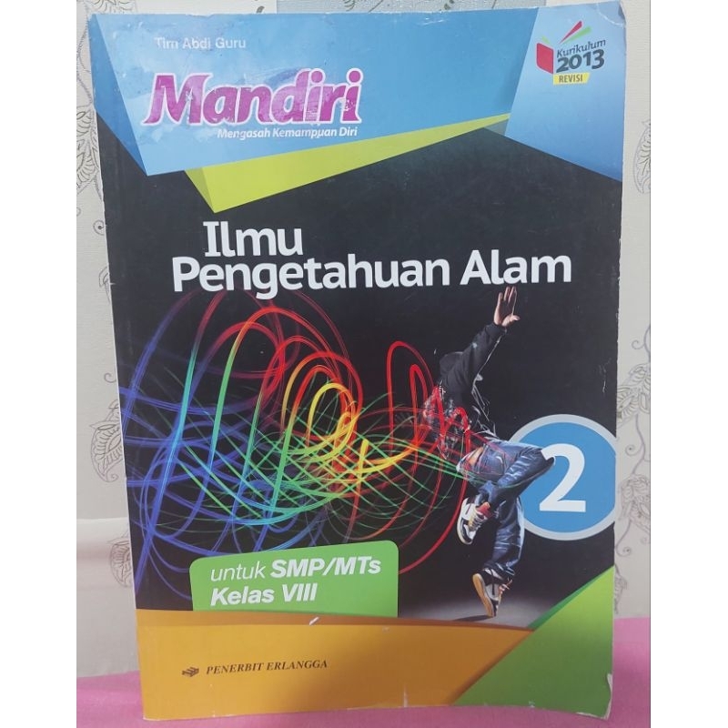 BUKU FISIKA IPA MANDIRI KELAS 8 SMP2 ERLANGGA