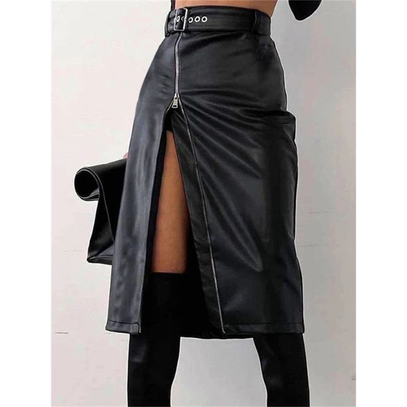 rok wanita/rok kulit wanita/ rok wanita skirt leather