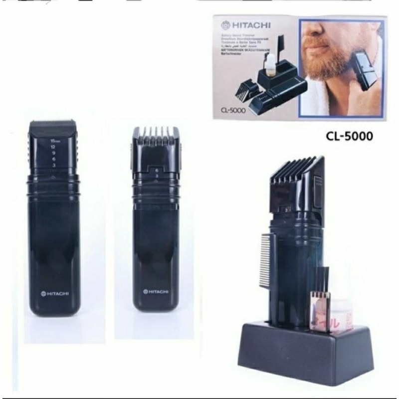 Hitachi CL-5000 Shaver Battery Bread Trimmer Alat Cukur Jenggot Made in Japan