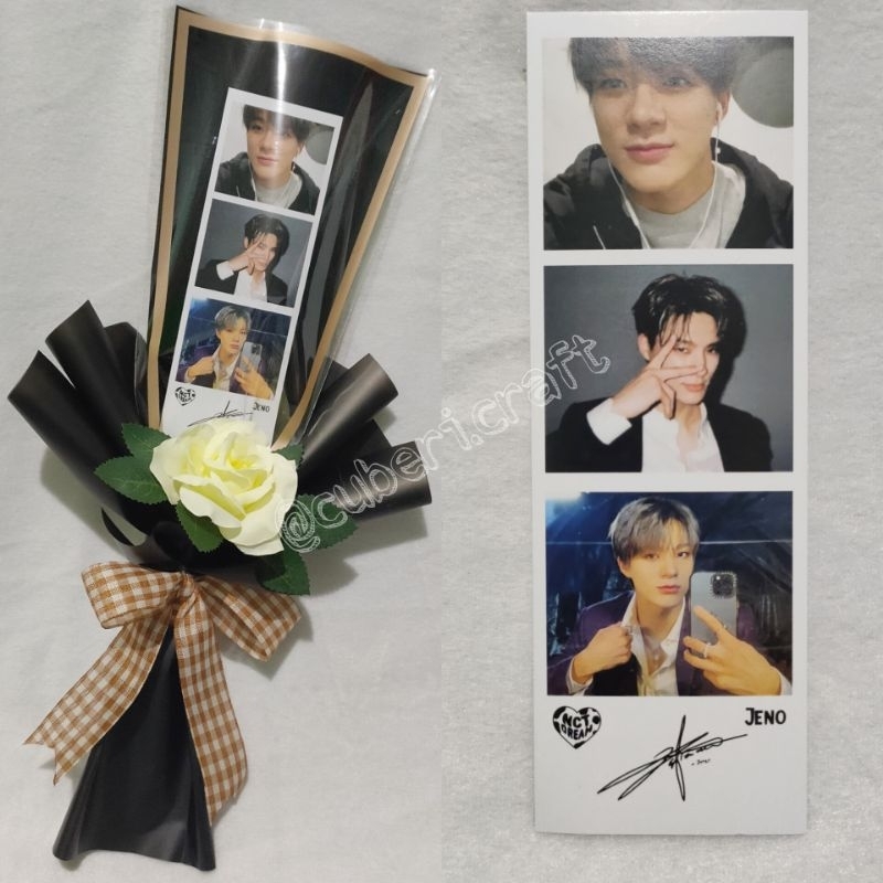 Buket NCT Dream Photostrip Jeno Jaemin Jisung Renjun Haechan Mark Chenle