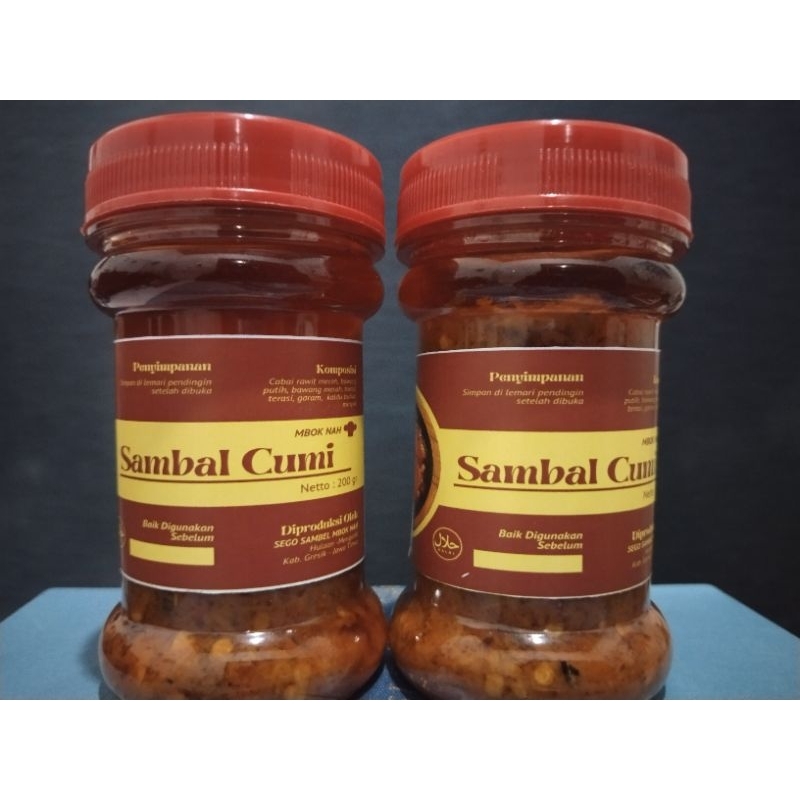 

Sambal Cumi 150ml