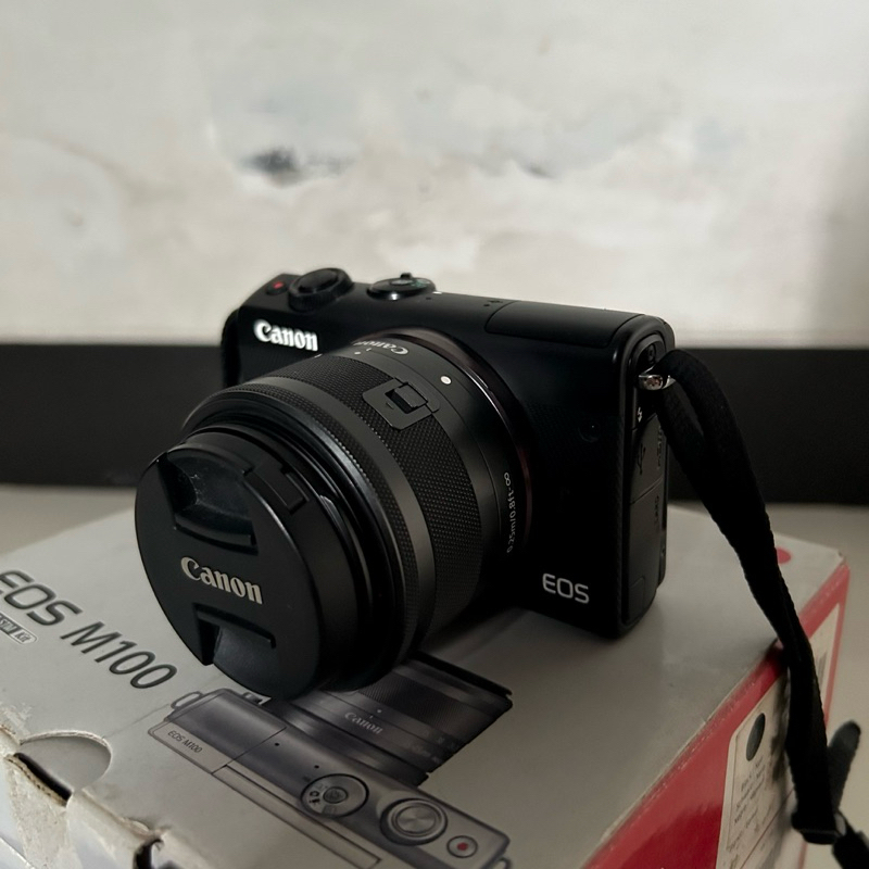 Kamera Canon Mirrorless M100 (Second)