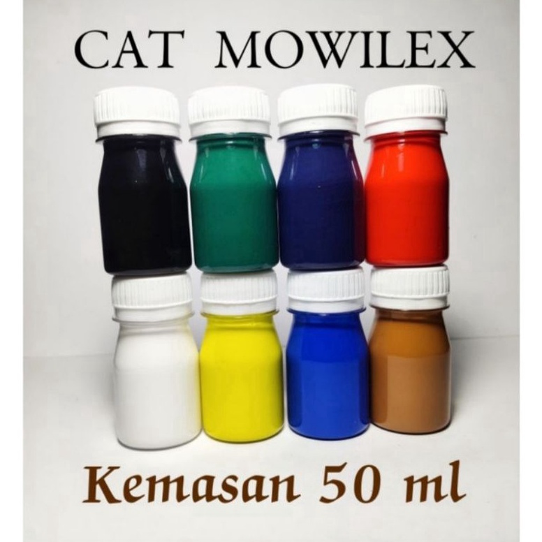 

Mowilex kemasan 5ml 8 warna Murni belum dicampur air ART V9B4