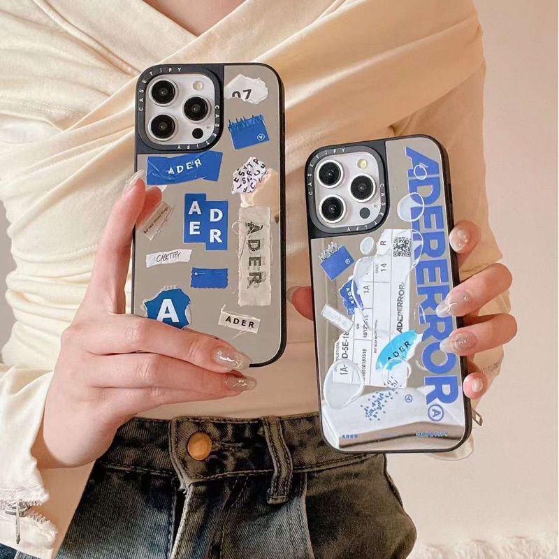 Casetify Magnetic Case Mirror Kaca Ader Error Adererror Korean Brand Sports Keren New Imut Lucu TPU 