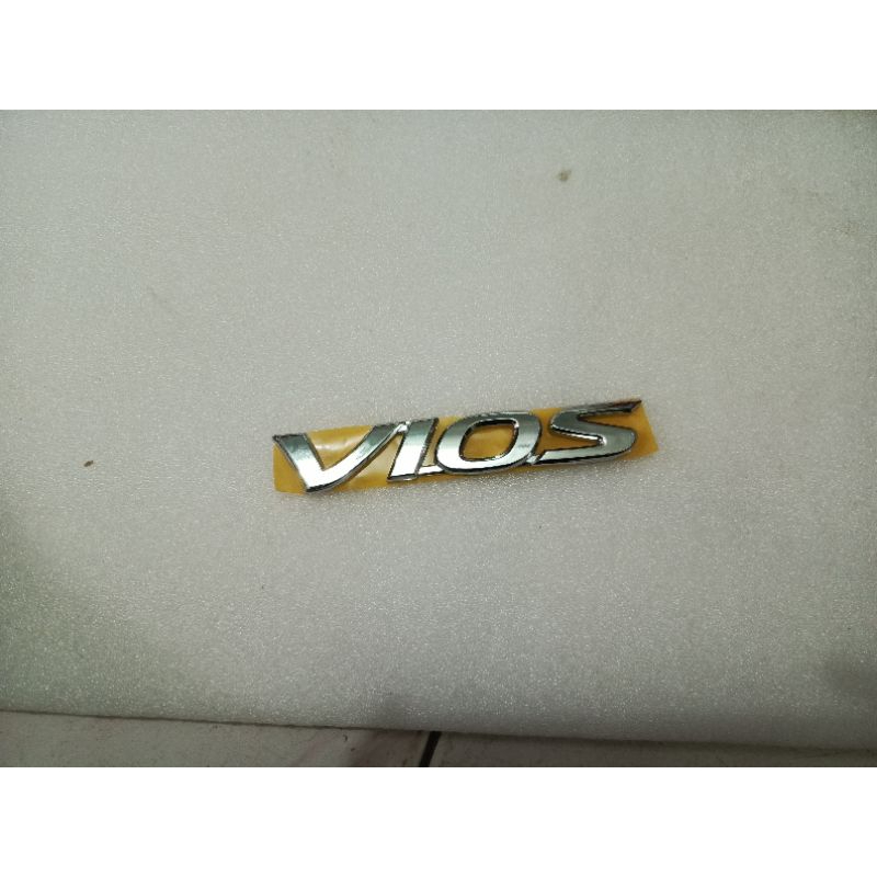 Emblem Tulisan VIOS Gen 1 Sampai Gen 3 Original
