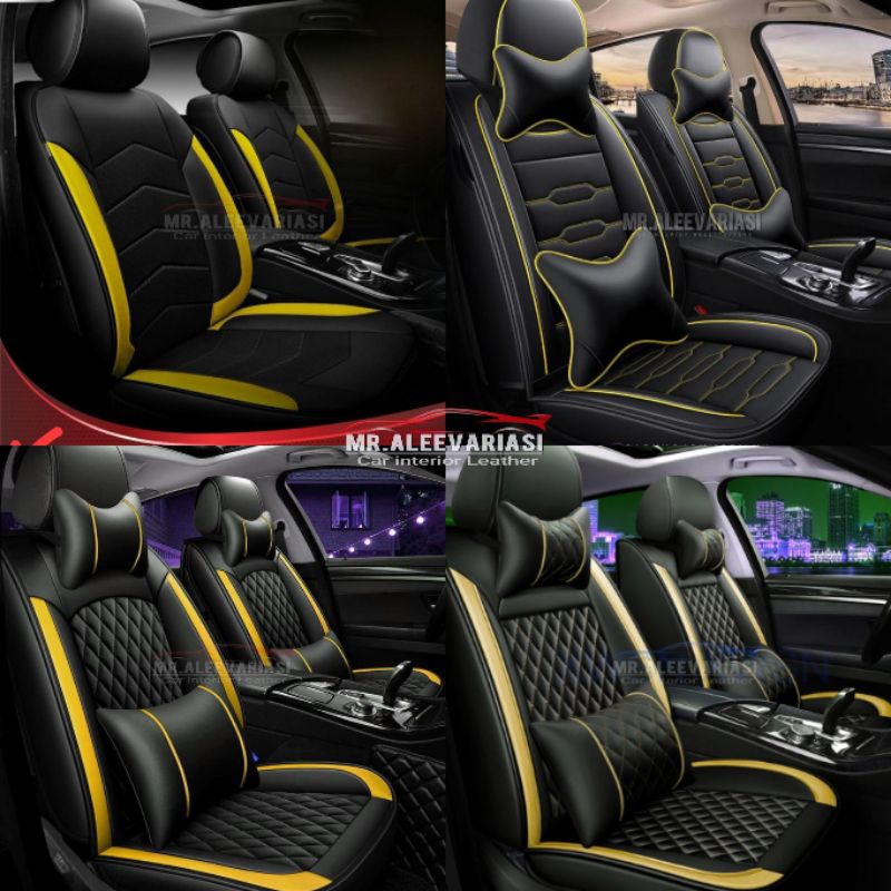 Sarung Jok Mobil Rocky Raize 2021 2022 2023 2025 Agya Ayla Brio Satya Rs Fullset Depan Dan Belakang