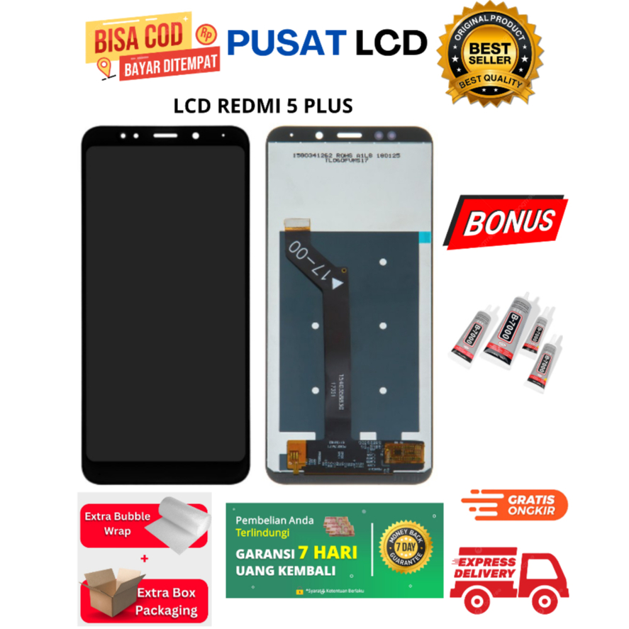 LCD REDMI 5 PLUS FULLSET TOUCHSCREEN ORIGINAL