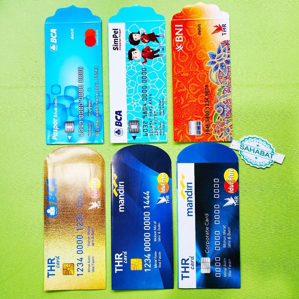 

1 PCS AMPLOP ANGPAU LEBARAN MOTIF ATM UKURAN PANJANG BAHAN GLOSSY ISI 1 LEMBAR ART T8D8