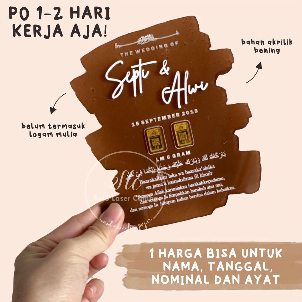 

Akrilik Brush painting abstact tetes air kotak Nama Tanggal Nominal Isian Mahar Pernikahan Hiasan Seserahan Scrabbook acrylic lasercut bentuk brush paint kuas handwriting calligraphy bahan kerajinam tangan custom ucapan gift board baby nama tanggal ART