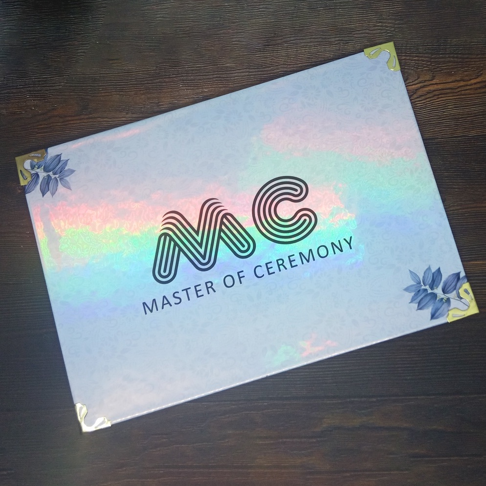 QCard MC Handmade HOLOGRAM A5 WATERPROOF Tebal CUSTOM Cue Card ART U4M6