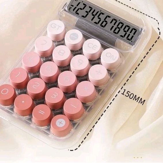 

Kalkulator Tenaga Surya Layar Besar 12 Digit Tampilan HD Calculator Model Transparan KINCIZEN ART B8H7